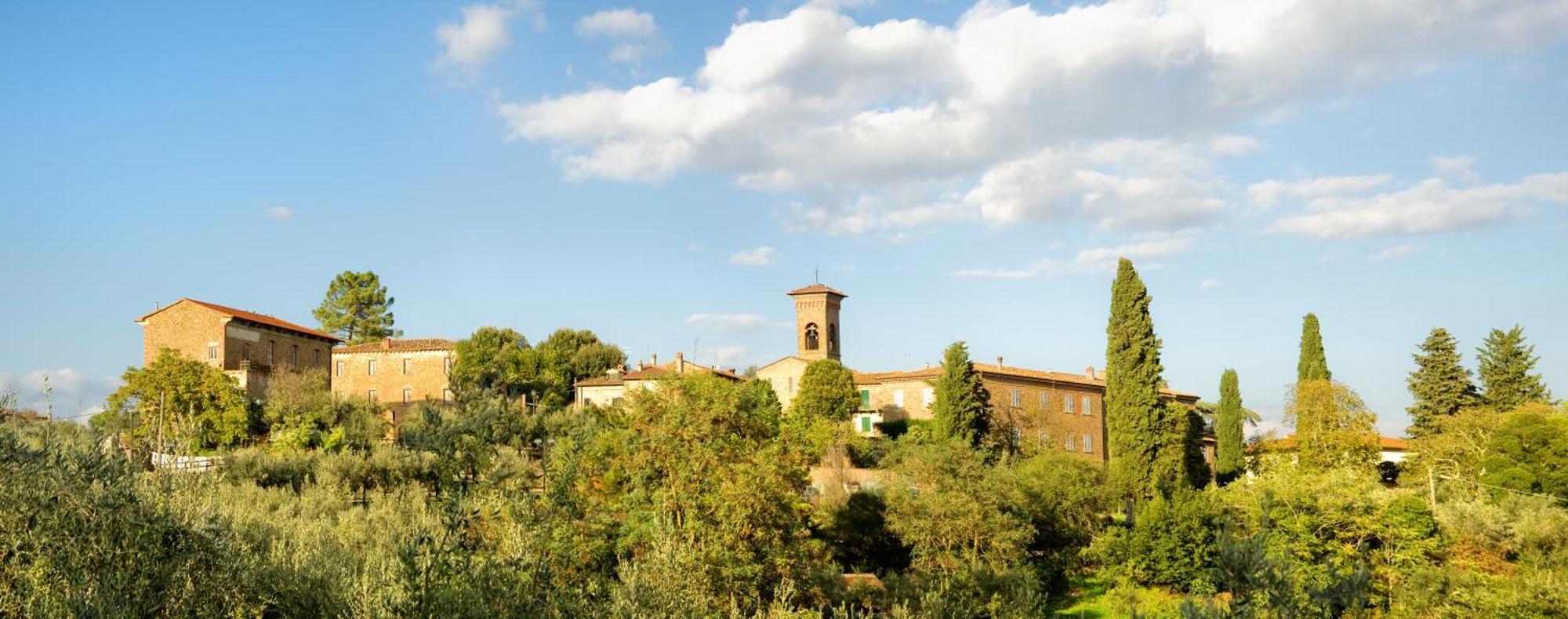 לינה וארוחת בוקר צ'יביטלה אין ואל די קיאנה Fondaco Del Moro מראה חיצוני תמונה